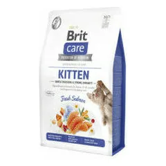 Brit Care Cat Grain-free Kitten Gentle Digestion & Strong Immunity begrūdis sausas maistas kačiukams, 2kg parduotuvėje 1petshop.lt