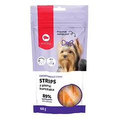 MACED Vištienos krūtinėlės juostelės 60 g nuotrauka
