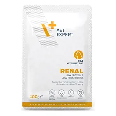 VETEXPERT Veterinary Diet Renal dietinis pašaras katėms, 100g