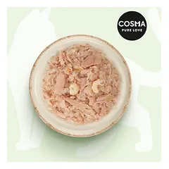 Cosma Asia Kalėdinė versija su tunu ir krevetėmis, drėgnas maistas katėms — 4 nuotrauka