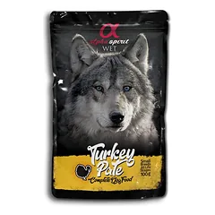 ALPHA SPIRIT WET Turkey Pate paštetas šunims su kalakutiena 300g x 6vnt.