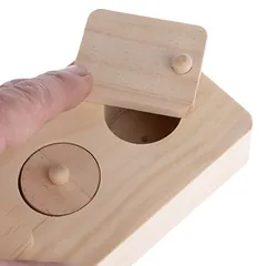 TIAKI protų žaislas Sukamas žaidimas, L 16 x B 8 x H 3,5 cm — 4 nuotrauka