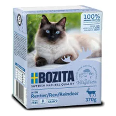 Bozita Cat konservai su elniena padaže katėms, 370 g parduotuvėje vet1.lt