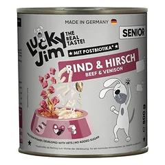 Lucky Jim Senior drėgnas maistas šunims, ekonominė pakuotė 24 x 800 g — 3 nuotrauka