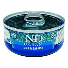 Farmina N&D Cat Ocean Adult Tuna & Salmon 70 g nuotrauka