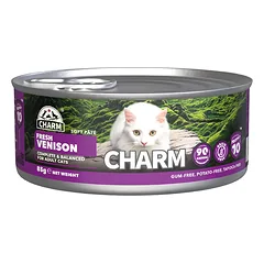 Charm Cat Fresh Venison Pate 85 g parduotuvėje zooprekes24.lt