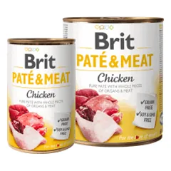 Brit Care Chicken Pate & Meat konservai šunims