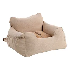 Flamingo Autositz Megan beige, Maße: 62 x 62 x 38 cm — 2 nuotrauka