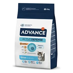 Advance Kitten Chicken&Rice Sausas maistas kačiukams su vištiena ir ryžiais 10 kg