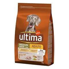 Ultima Medium / Maxi Adult Huhn & Reis