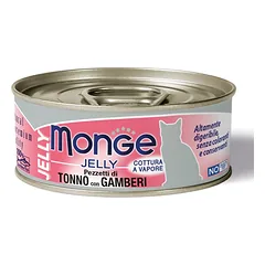 Monge jelly tuno file su krevetėmis suaugusioms katėms