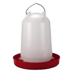 Beeztees Geflügeltränke rot/transparent