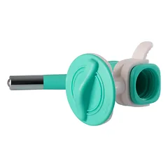 Madan vandens adapteris su buteliu šuniukams - automatinis vandens dozatorius su buteliu, šuniukams ir mažiems šunims - Turkio spalvos, Turkusowy / 330ml — 2 nuotrauka