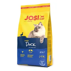 JosiCat Crispy Duck sausas pašaras katėms su antiena, 1,9 kg