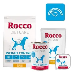 Rocco Diet Care Weight Control su jautiena ir vištiena, drėgnas maistas šunims 400 g — 3 nuotrauka