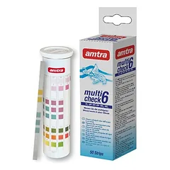 AMTRA MULTICHECK 6IN1 vandens testas 50vnt parduotuvėje Petz.lt