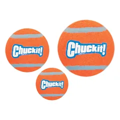 CHUCKIT teniso kamuoliukai šunims, oranžiniai, 4 vnt