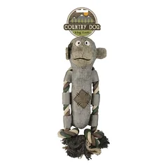 COUNTRY DOG King Louie medžiaginis žaislas šunims, 30 cm, pilkas — 2 nuotrauka