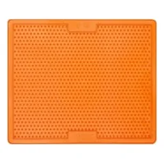 Laižymo kilimėlis LickiMat Dog Soother XL, oranžinis — 2 nuotrauka