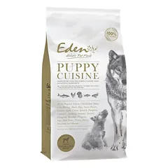 Eden Puppy Cuisine dydis M/L - maistas vidutinių ir didelių veislių šuniukams ir jauniems šunims, lašiša, paukštiena, žuvis, 2kg — 2 nuotrauka