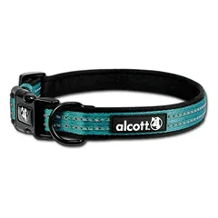 Alcott Adventure antkaklis mėlynas - atspindintis šunų antkaklis, mėlynas, Niebieski / L — 2 nuotrauka