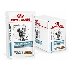 Royal Canin Vet VD Sensitivity Control veterinarinis drėgnas maistas katėms 12x85g