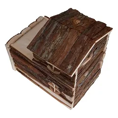 zooplus Exclusive dviaukštis namelis graužikams, L 30 x B 20 x H 30 cm — 3 nuotrauka