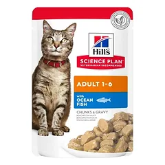 Hill’s Science Plan guliašas su žuvimi suaugusioms katėms 12x85g