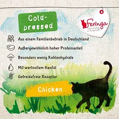 Feringa Adult šaltai spaustas su vištiena, sausas maistas katėms, 3 - 4,9 kg — 3 nuotrauka