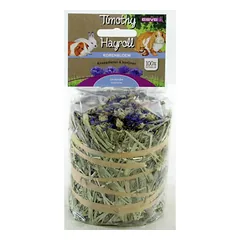 ESVE Timothy Hay Roll šienas su rugiagėlėmis 100g parduotuvėje Petz.lt
