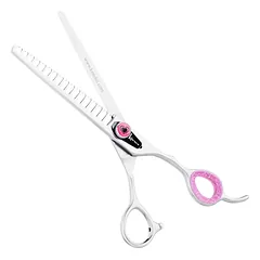 Kenchii Love Chunkers - single-sided grooming thinning shears, 17 teeth, 7" — 3 nuotrauka