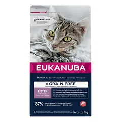 Eukanuba Kitten Grain Free Reich an Lachs