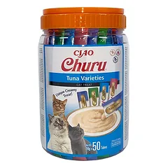 Churu kreminis skanėstas katėms su tunu, 50 vnt.