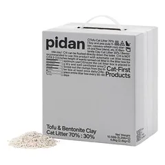 pidan Tofu- & Bentonit-Katzenstreu, 2 × 2.4 kg — 1 nuotrauka