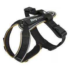 Julius - K9 Speed Harness Grey - reguliuojami sportiniai šunų pakinktai, grafito spalvos, XL — 4 nuotrauka