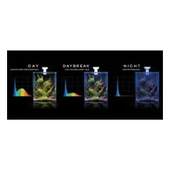 Aquael Shrimp Set Smart Day&Night 10 White akvariumas su įranga krevetėms 10 l — 4 nuotrauka
