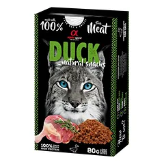 ALPHA SPIRIT NATURAL CAT skanėstai katėms su antiena 80g