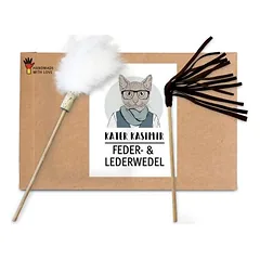 Kater Kasimir Teaser Federwedel für Katzen