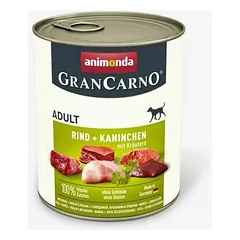 Animonda GranCarno Dog jautiena, triušis, augalai 800 g