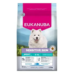 EUKANUBA Special Care Adult Sensitive Skin 2,3 kg sausas maistas suaugusiems šunims su jautria oda