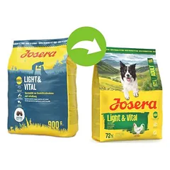 Josera Light & Vital, sausas maistas šunims