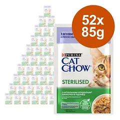 Sparpaket Cat Chow 52 x 85 g nuotrauka