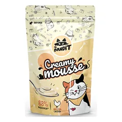 Mr. Bandit Creamy Mousse skanėstai katėms su vištiena, 60 g