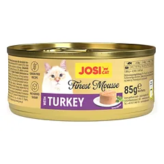 JOSERA JosiCat Finest Mousse with Turkey 85 g su kalakutiena