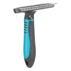 Trixie Long Hair Metal Groomer dviejų eilių grėblys ilgaplaukiam šunims ir katėms, 10×15 cm