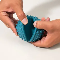 kooa guminis kamuoliukas skanėstams, dantų priežiūrai, Ø 7,6 cm — 5 nuotrauka