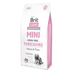 BRIT CARE Mini Yorkshire hipoalerginis sausas maistas Jorkšyro terjerams 7 kg