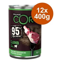 Sparpaket Wellness Core Adult 95% Single Protein 12 x 400 g