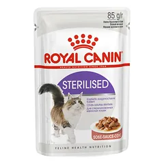 Royal Canin FHN Sterilised drėgnas maistas katėms 12x85g parduotuvėje vetprekes.lt