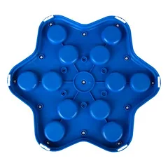 zooplus Basics šešiakampis dėlionės žaislas katėms, Ø 25,5 x H 3 cm — 3 nuotrauka